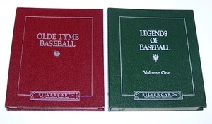 Silver Card Coin Books - Legends of Baseball & Olde Tyme Baseball - LOT of 2 MLB - Picture 1 of 15