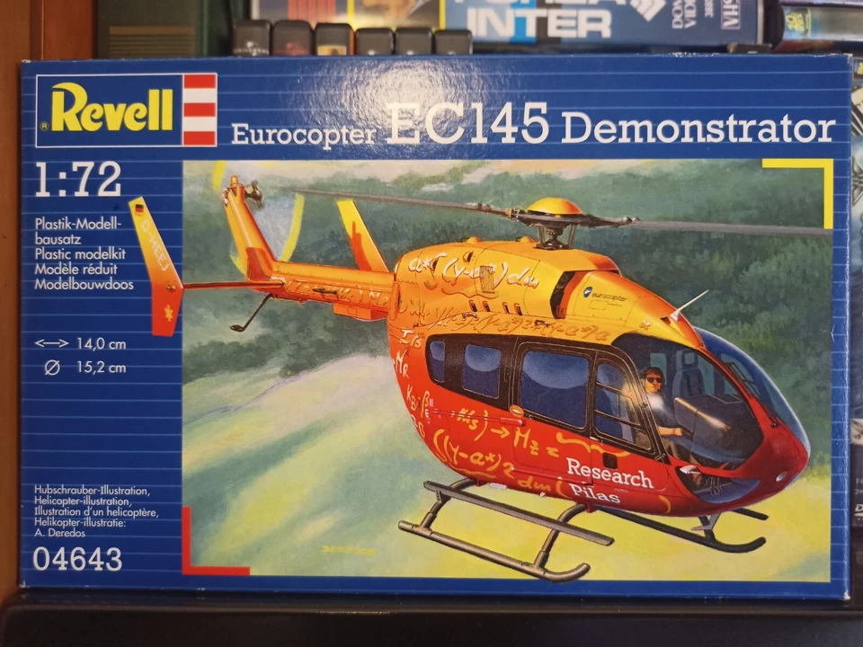 MODELLISMO-Eurocopter EC 145 Demonstrator - REVELL scala 1/72 - Immagine 1 di 1