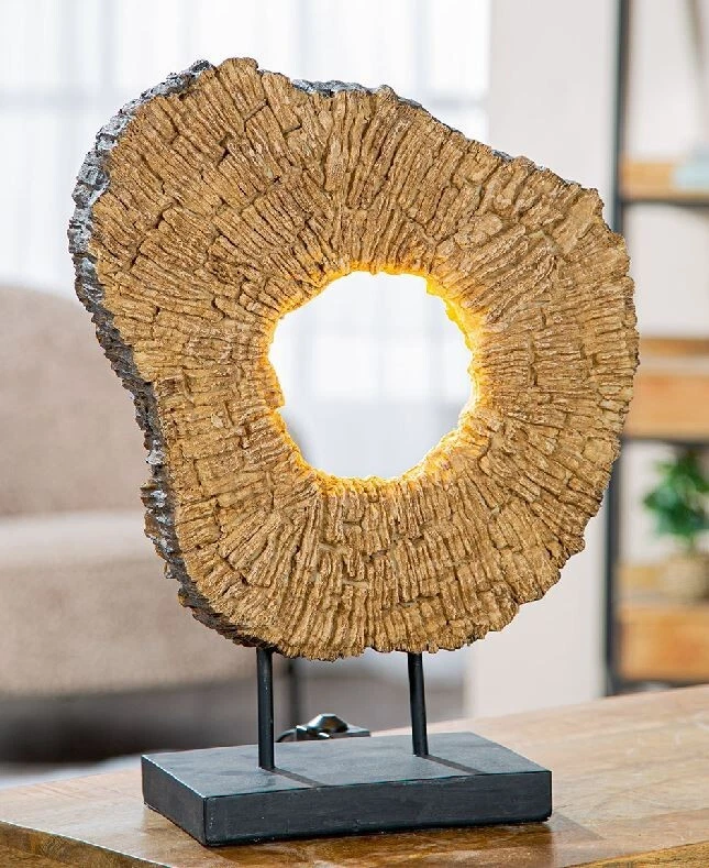 57682 Lámpara de Mesa LED Wood Art con Función Dimmer Longitud Cable 155 cm - Imagen 1 de 1