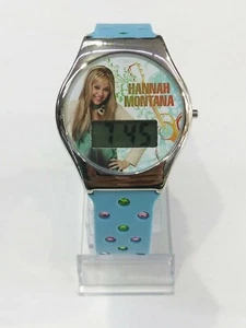 Reloj de Cuarzo Disney Hannah Montana De Colección Miley Cyrus Coleccionable Azul Bebé - Imagen 1 de 5
