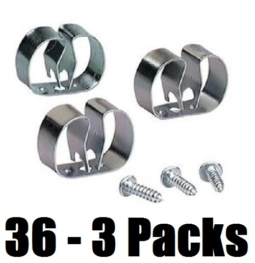 Crawford Large Grip Broom and Tool Clips 3 Pack 13202