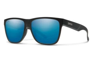 NEW Smith Lowdown XL 2 Sunglasses Matte Black - Chromapop Polarized Blue Mirror - Picture 1 of 1