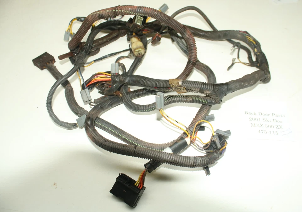 2001 Ski-doo Mxz 500 Liquid Zx chicote de fios do motor principal - Imagem 1 de 4