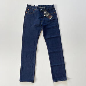 LEVI'S® Jeans Original Fit 501 Straight Fit Herren Men Denim Blau | W32/L36