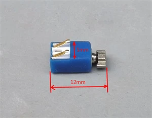 2pcs DC3V-3.7V Phone Mobile Vibrating Micro Motor Vibrator Coreless Motor 5*12mm - Picture 1 of 3