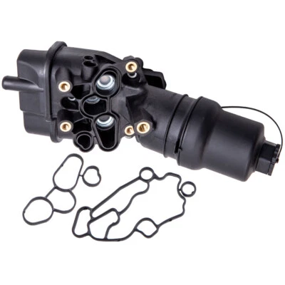 Oil Filter Housing & Gasket for Audi A3 8P Seat Leon VW Golf 5 2.0 FSI 06D115397D - Image 1 of 4