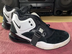 NIKE Air Force 270 Military AH8772-008 Rare 2014 Black White Mens Sz 9 - Picture 1 of 7