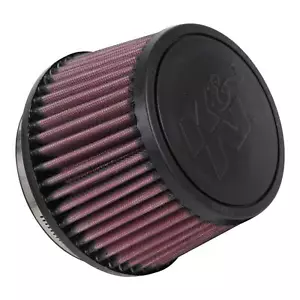 K&N Replacement Clamp-On Round Air Filter 4"Flange, 5-3/8"B, 4-1/2"T, 3-1/2"H - Picture 1 of 12