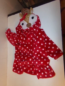 HALLOWEEN Kids REINDEER BATHROBE - Picture 1 of 3