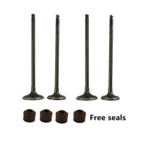 For 1997-2010 Kawasaki KL250 Super Sherpa 250 2*Intake & 2*Exhaust Valves Kit - Picture 1 of 3