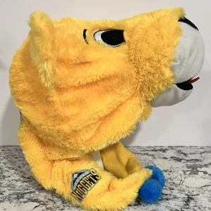 Denver Nuggets Forever Collectibles Rocky the Mountain Lion mascot plush hat NBA - Picture 1 of 13