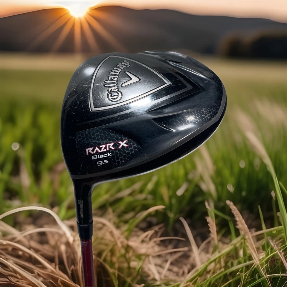 Callaway RAZR X Black Driver 9.5° S-Flex 60g Graphite 45” Left Hand W/HC UPC238 - Image 1 of 4