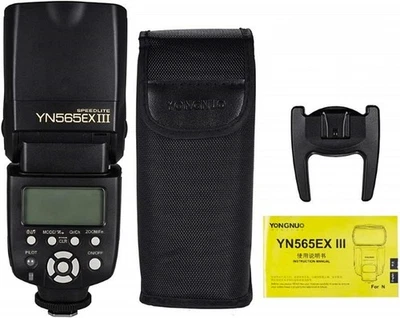 Yongnuo YN565EX III N Flash Speedlite With Wireless Slave TTL for Nikon D7100 - Image 1 of 4