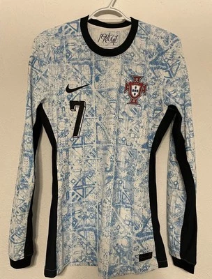 Ronaldo 2024 Portugal Euro Jersey Long Sleeve Authentic Player Version ￼￼ - Image 1 of 4
