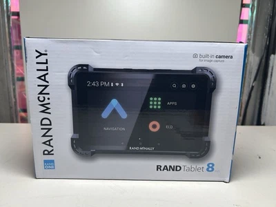 NEW Rand Mcnally RANDTAB8 Rand Tablet Eight Inch (FREE S&H)! - Image 1 of 4
