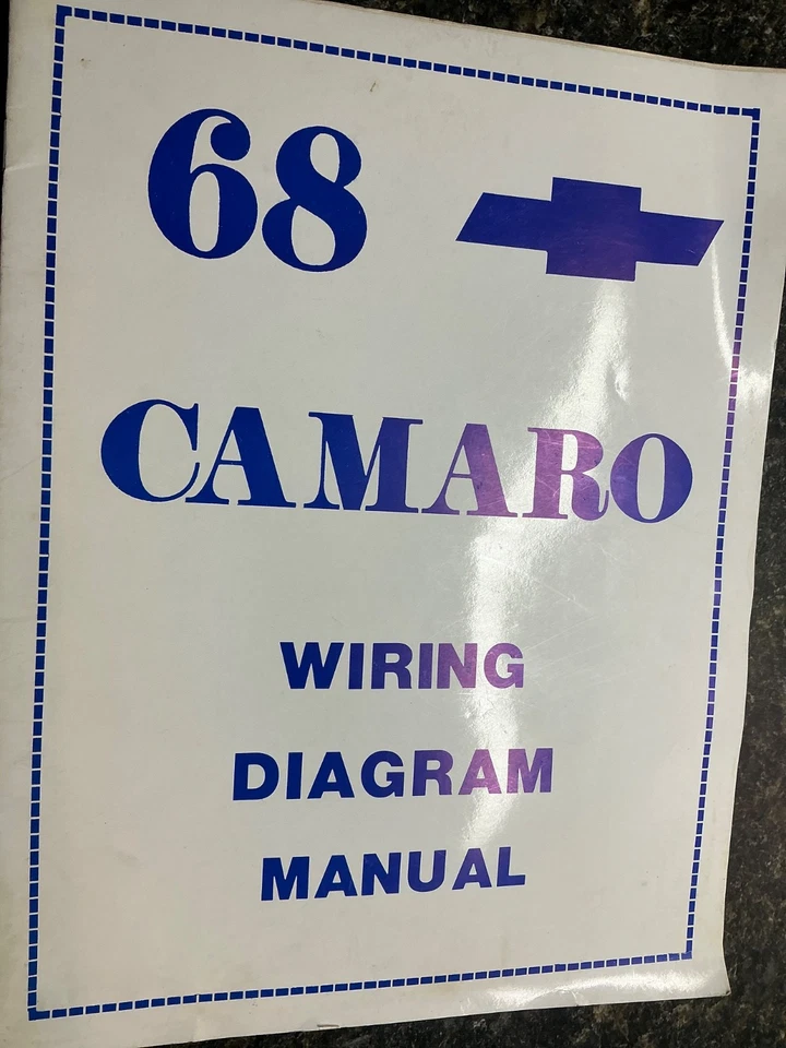 1968 Ford Camaro проводка схема руководство - Изображение 1 из 1