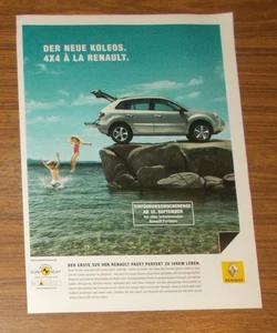 Publicidad rara RENAULT KOLEOS - 4X4 a la Renault 2008 - Imagen 1 de 1