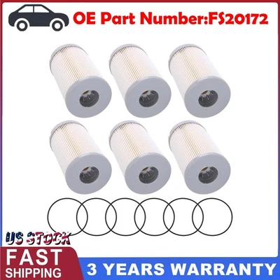 6X Fuel Filter FS20172 For Peterbilt 367 389 587 Replace K37-1029 Foto 1 de 4