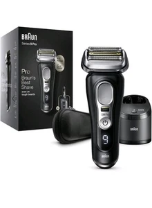 Braun Series 9 Pro 9460cc Noir Elektrorasierer Nass Und Trocken Einmal Getestet - Bild 1 von 12