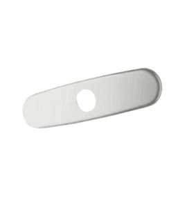Grohe 07 552 Universal 10-5/8" Escutcheon Platewith StarLight - Stainless Steel - Picture 1 of 5
