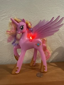 My Little Pony Talking PRINCESS CADENCE wedding  day Wings Light Up G4 Cadance - Picture 1 of 13