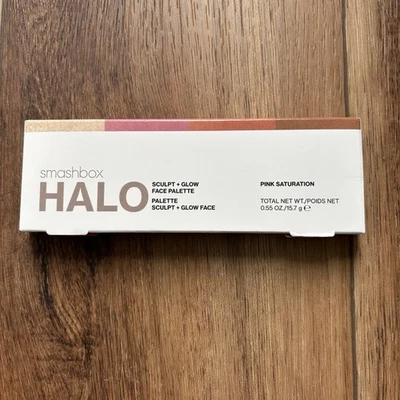 SMASHBOX Halo Sculpt + Glow Face Palette Pink Saturation NEW IN BOX - Image 1 of 2