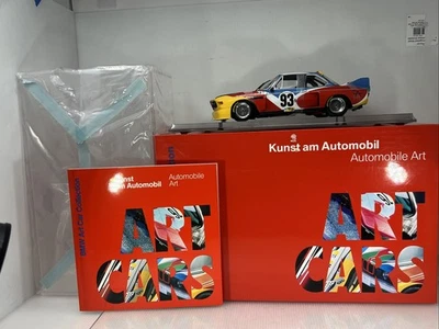 1/18 AutoArt 1975 BMW 3.0 CSL LeMans Alexander Calder художественный автомобиль 80430150918 РЕДКАЯ - Изображение 1 из 4