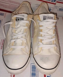 Converse One Star Sneakers White Canvas Athletic Shoes US Men's 13 UK 13 EU 48 - Picture 1 of 7