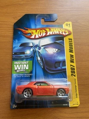 2007 Hot Wheels #1 New Models 1 of 36 DODGE CHALLENGER CONCEPT Orange (ub) - Image 1 of 2