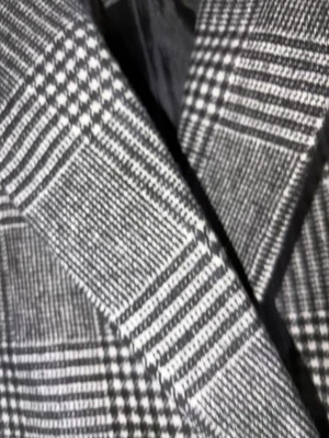 Ladies Long Tweed Style Coat - Image 1 of 4