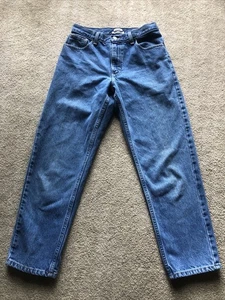 LLBean Original Fit Trad Traditional Denim Jeans Women’s 8 Petite 30x28 VINTAGE - Picture 1 of 7