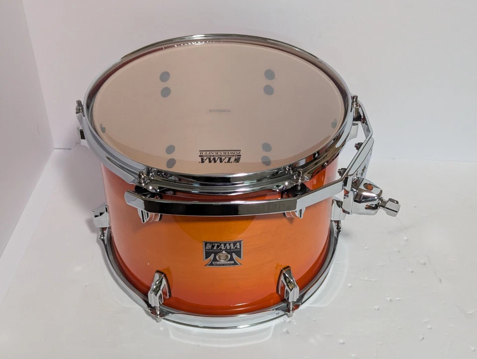 TAMA Superstar Classic Custom Rack Tom 12 x 9 Tangerine Lacquer Burst *Tiny Flaw - Image 1 of 4