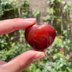 22G Natural silk agate love red quartz crystal Reiki healing Random - Picture 1 of 12