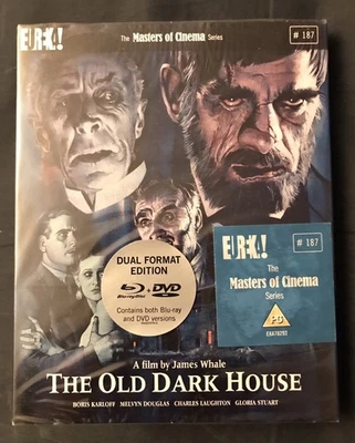 THE OLD DARK HOUSE (1932) UK Region B LIMITED ED. BLU-RAY & PAL DVD, NEW SW torn - Image 1 of 2