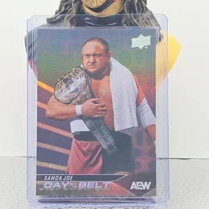 Samoa Joe 2025 Upper Deck Day With the Belt Case Hit # DB-1 AEW - Picture 1 of 2