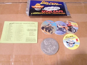 POGS BIG DEAL COOLE CAPS BIG DEAL RULES RARE 6X PACK'S FROM POG GLORY DAYS - Bild 1 von 3