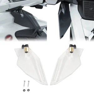Deflectores de aire superiores blancos deflectores de viento aptos para Honda Goldwing GL1800 2018-23 - Imagen 1 de 12