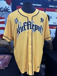 Harry Potter Miami Marlins Hufflepuff Baseball Jersey Size XL SGA NEW IN SLD BAG - Picture 1 of 8