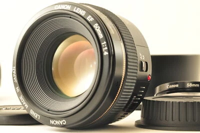 Canon EF 50mm f/1.4 USM Telephoto Standard Prime Lens JAPAN #997 - Image 1 of 4