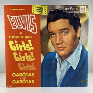 Elvis Presley Mädchen Mädchen Mädchen LP Vinyl Brasilien 1962 Mono Sehr guter Zustand +/ex lpm2621 - Bild 1 von 7