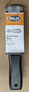 Do-It Bank Sinker Form 10 Oz. (Einzelhohlraum) D1165 BK-1-10 - Bild 1 von 5