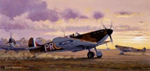 Battle of Britain WWII Aviation, Set of 3 Prints by Keith Woodcock Ltd. Ed. - Picture 1 of 3