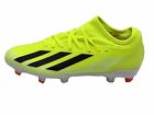 Adidas X Crazyfast League FG Soccer Cleats, IG0605, Yellow/Black 7.5M-8.5W
