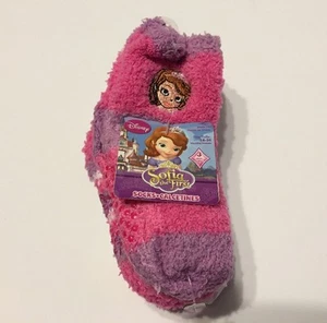 3 Paia Calzini Ciabatte Taglia 18-24 Mesi Disney Junior Sofia La Prima - Foto 1 di 3