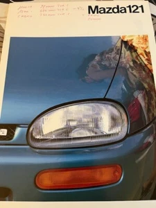 Mazda 121 Prospekt von 1991 - Bild 1 von 1