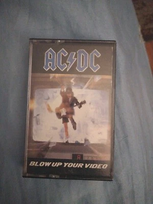 AC/DC  ‎–  Blow Up Your Video - Cassette Tape Heavy Rock / Metal Excellent Cond - Image 1 of 4
