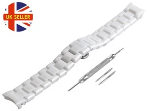 Reloj para EMPORIO ARMANI AR1404 Cerámica Blanco Correa/Correa/Pulsera Completa 18mm - Imagen 1 de 10