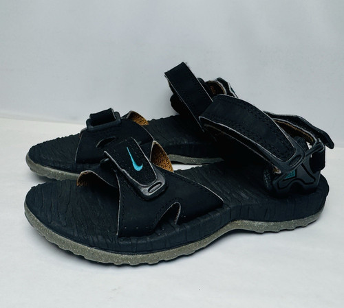 Sandali Nike Air Deschutz ACG bambino taglia 1 neri cinturino regolabile acqua outdoor