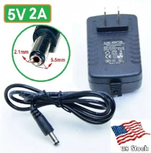 5V 2A AC/DC Adapter Netzteil (Wandwarze) für Überwachungskameras / Heimelektronik - Bild 1 von 8