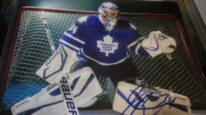 Jonathan Bernier Toronto Maple Leafs signed 11x14 Photo COA - Picture 1 of 1